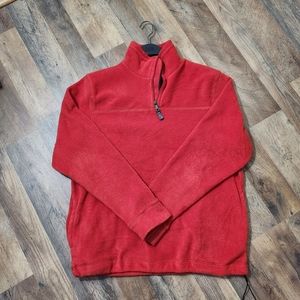 Vintage 02' Y2K Gap Fleece Quarter Zip Sweater Size Men's Medium Made in Korea